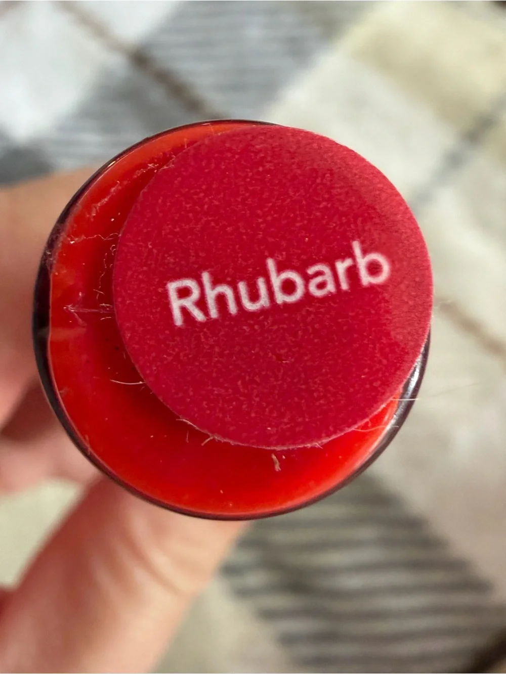 SeneGence Lipsense in Rhubarb - Vibrant Red/pink
